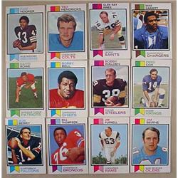 LOT OF 12 1973 TOPPS FOOTBALL CARDS