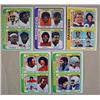 Image 1 : LOT OF 5 1978 TOPPS FOOTBALL TEAM CARDS