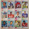 Image 1 : LOT OF 12 1973 TOPPS FOOTBALL CARDS