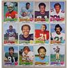 Image 1 : LOT OF 12 1975 TOPPS FOOTBALL CARDS