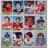 Image 1 : LOT OF 12 1975 TOPPS FOOTBALL CARDS