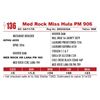Image 1 : Med Rock Miss Hula PM 906