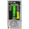 Image 1 : NEW LED FLASHLIGHT WITH ICE SCRAPPER