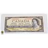 Image 1 : 1954 CANADA $20 BANKNOTE