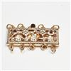 Image 1 : S241-235 14K GOLD FILLED STRAND CLASP