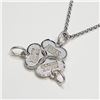 Image 1 : S241-212 SILVER 3 PENDANTS NECKLACE