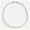 Image 1 : S241-244 SILVER 8" 4.5G BRACELET