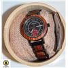 Image 1 : NEW BOBO BIRD WOMENS RED/BROWN WATCH IN BOXÿ