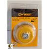 Image 1 : NEW BRUSH WIRE CUP BRUSH WITH NUT 4" CRIMPED