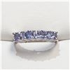 Image 1 : S241-238 SILVER TANZANITE RING