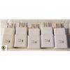 Image 1 : 5 GENUINE WHITE SAMSUNG FAST CHARGING WALL