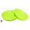 Image 1 : 6 SILICONE PIE PANS,230 DEGREE