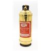 VINTAGE PRESTO CB BRASS FIRE EXTINGUISHER