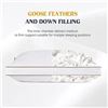 Image 1 : NEW KING SIZE GREY DOWN & FEATHER PILLOW