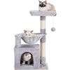 NEW REPACK HEYBLY CAT TREE TOWER, GREY