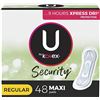 Image 1 : 2 PACKS OF U BY KOTEX - REGULAR - 48 PADS PER PACK