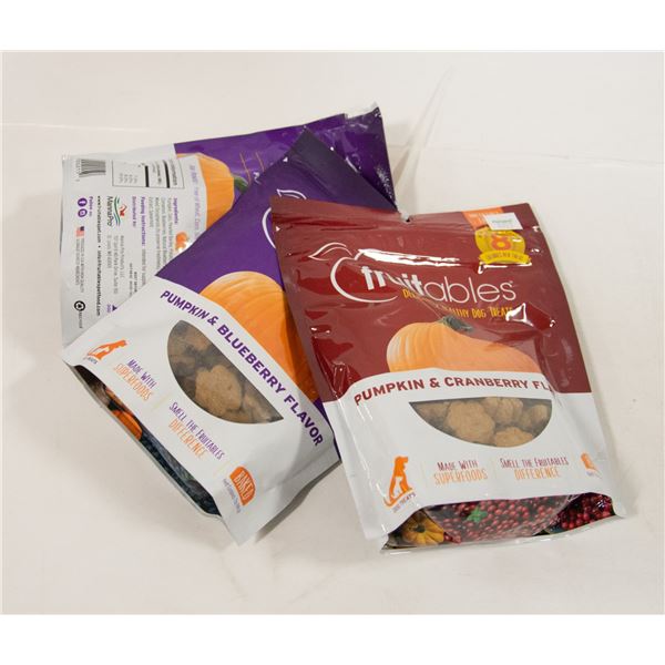 NEW - 3 PK OF DOGS TREATS