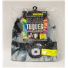 Image 1 : ULTRA BRIGHT LED BLACK/BLUE TOQUE