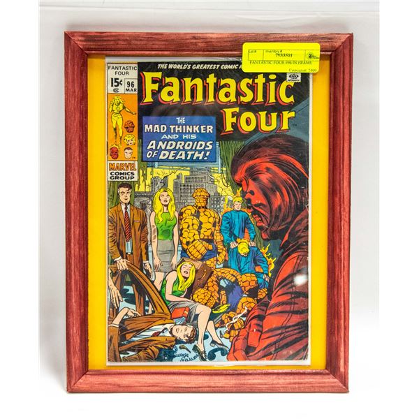 FANTASTIC FOUR #96 IN FRAME