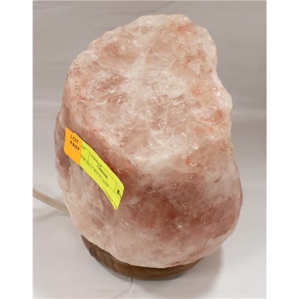 PINK SALT ROCK LAMP