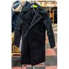 Image 1 : SIZE MEDIUM BLACK TRENCH COAT