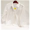 Image 1 : NEW - WOMEN'S TABI SIZE L WHITE DRESS SHIRT