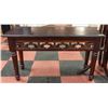 Image 1 : WOODEN SOFA TABLE WITH INNER INTRICATE DESIGN