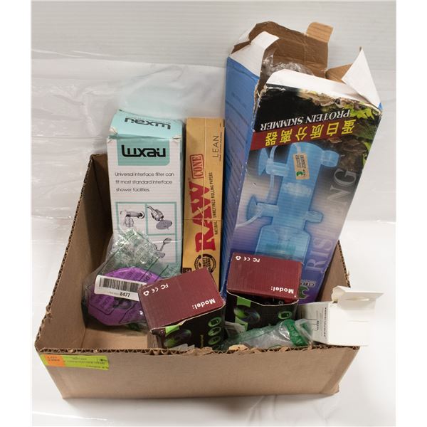 FLAT OF ASSORTED NEW ITEMS