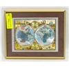 Image 1 : FRAMED A NEW ACCURATE MAP