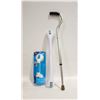 Image 1 : 2 SAFETY BARS AND ADJUSTABLE HEIGHT CANE