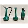 Image 1 : 3 BLUE MOUNTAIN POTTERY VASES