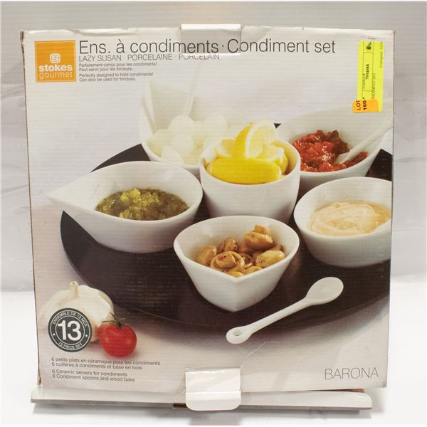 CONDIMENT SET