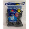Image 1 : CREW SOCKS BLACK,SIZE 12-16,6-PACK,FRUIT OF THE