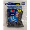 Image 1 : CREW SOCKS BLACK,SIZE 12-16,6-PACK,FRUIT OF THE