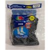 Image 1 : CREW SOCKS BLACK,SIZE 12-16,6-PACK,FRUIT OF THE