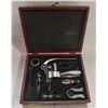 Image 1 : CASED WINE BOTTLE OPENER SET