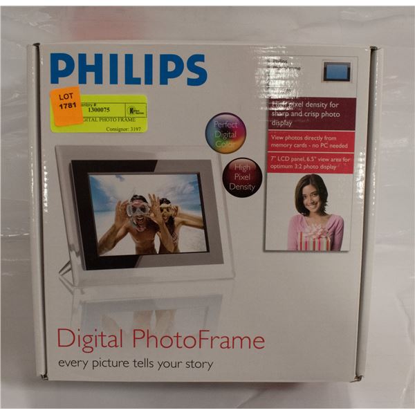 PHILIPS DIGITAL PHOTO FRAME