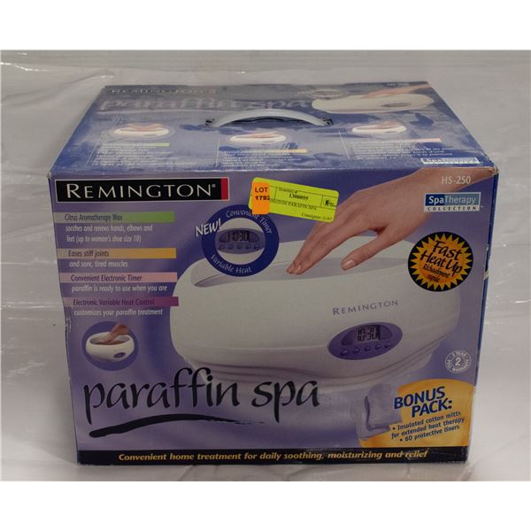 REMINGTON PARAFIN SPA