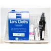 Image 1 : NEW TRAY OF ASSORTED LENS CLEANERS