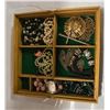 Image 1 : WOOD FLAT FULL OF ESTATE JEWELRY-ESTATE