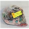 Image 1 : BAG FULL OF ESTATE VINTAGE MIX JEWELRY