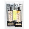 Image 1 : 2 BOTTLES OF OIL OF OLAY MOISTURIZER NEW IN BOXES