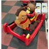 Image 1 : RADIO FLYER BOUNCING BABY ROCKING HORSE SOLD WITH