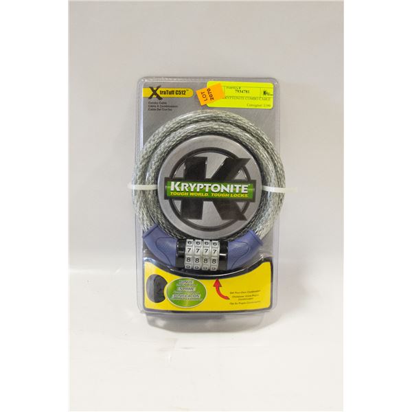 NEW KRYPTONITE COMBO CABLE