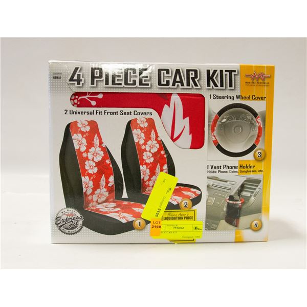 4 PIECE CAR KIT