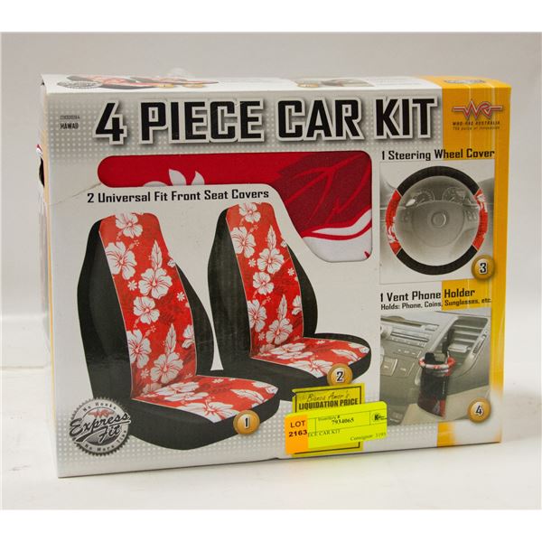 4 PIECE CAR KIT