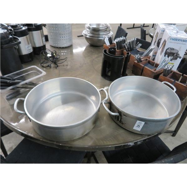 2-Brazing Pans - 2 X $