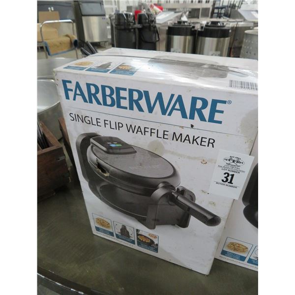 Farberware Single Flip Waffle Maker