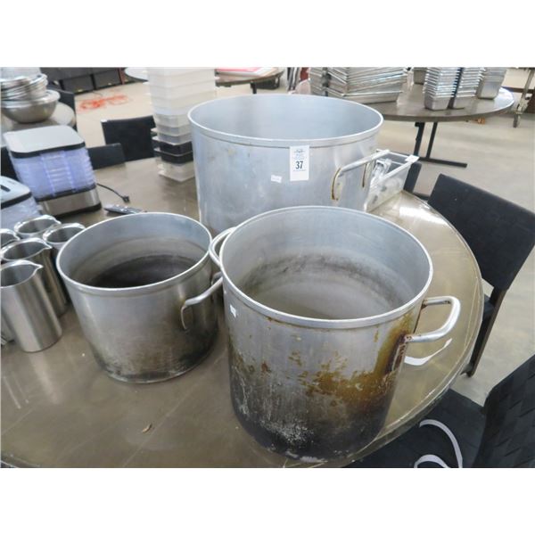 Aluminum Stock Pots (3)