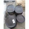Image 1 : Lot of Cast Iron Fajita Plates